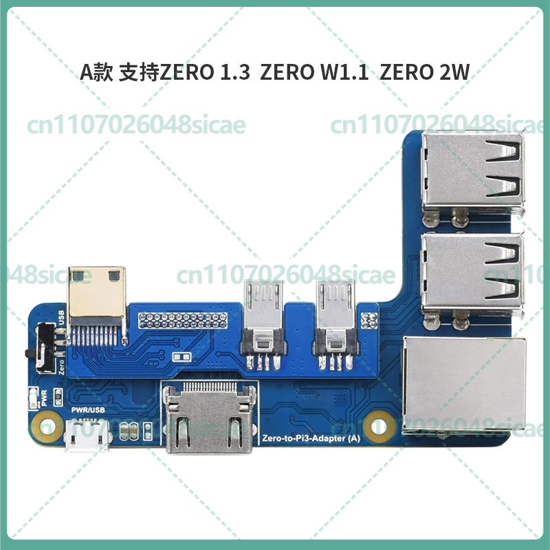 Raspberry Pi Zero - Placa de Expansão de Interface USB