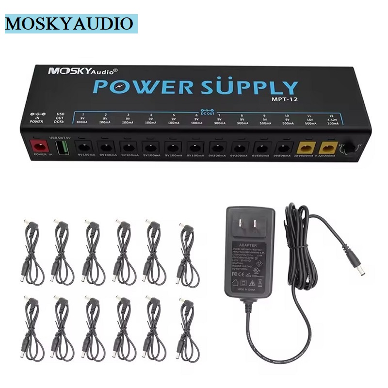 Diy Guitar Electronics - Mosky MPT-12 pedal de efeito de