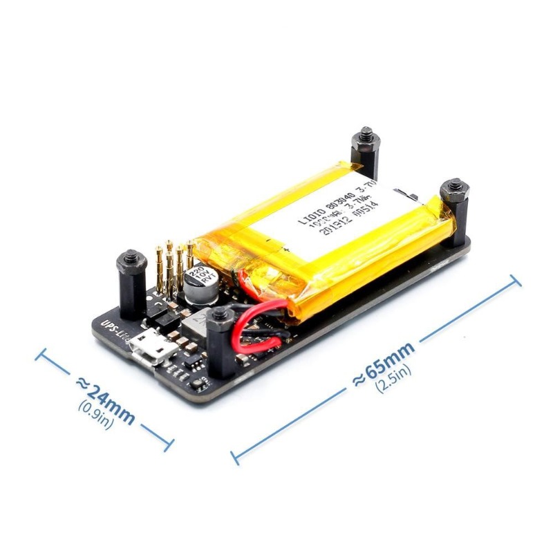 Raspberry Pi Zero - Módulo UPS-Lite para Raspberry Pi Série