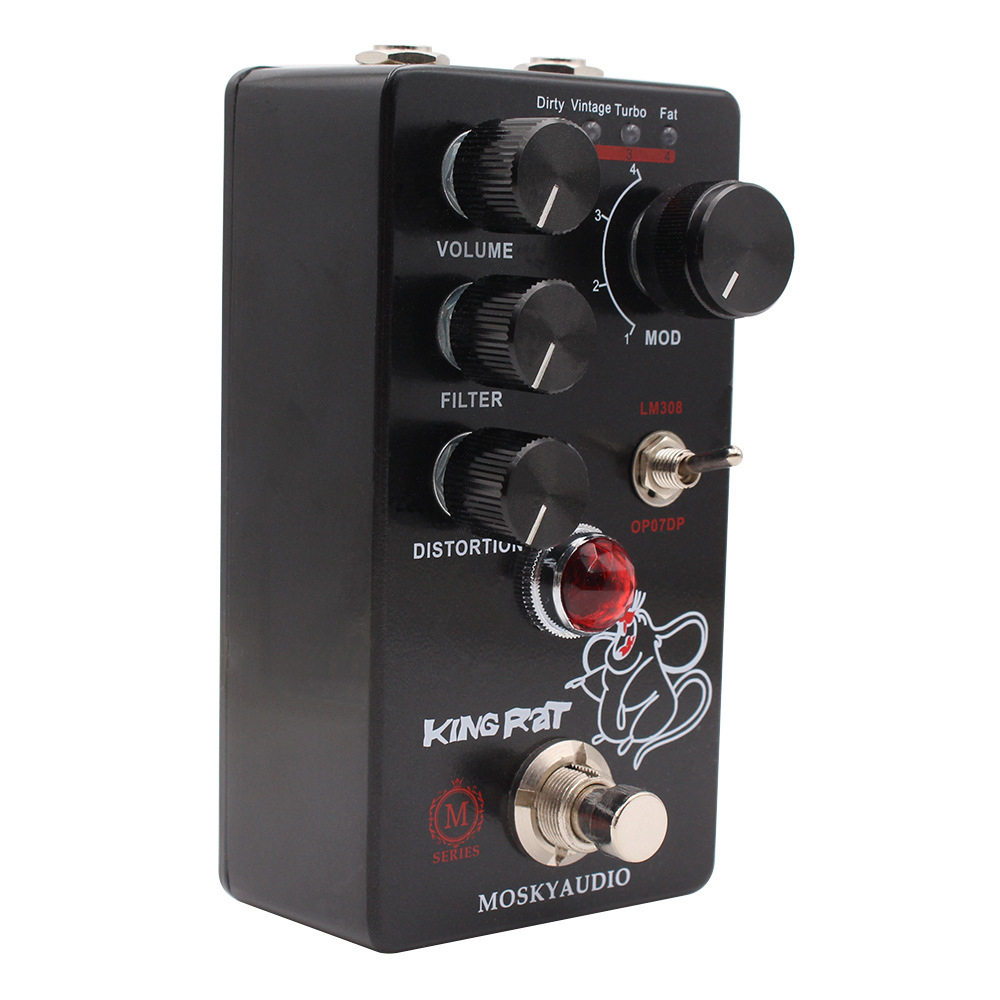 Diy Guitar Electronics - MOSKY King Rat Guitar Effects Fuzz