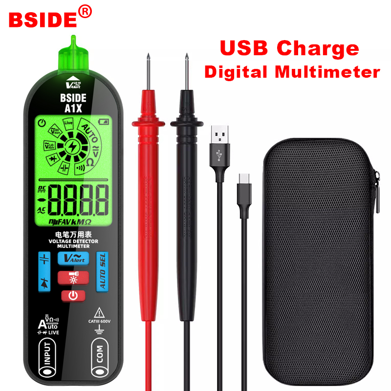 Logic Analyzer Usb - Multímetro Digital Inteligente BSIDE A1X com