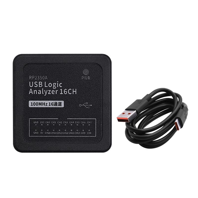Logic Analyzer Usb - Microcontrolador B14C RP2350A, Analisador Lógico USB-C