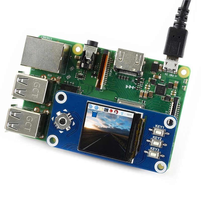HAT para Raspberry Pi com tela - Raspberry Pi Zero avaliação e preço