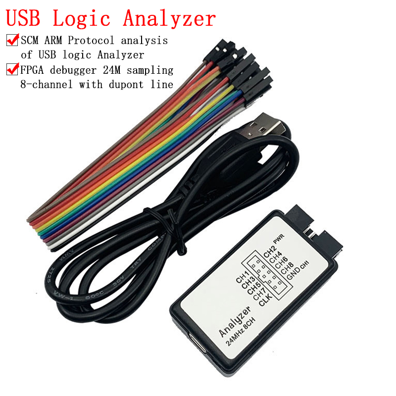 USB Analisador Lógico Debugger - Logic Analyzer Usb avaliação e preço