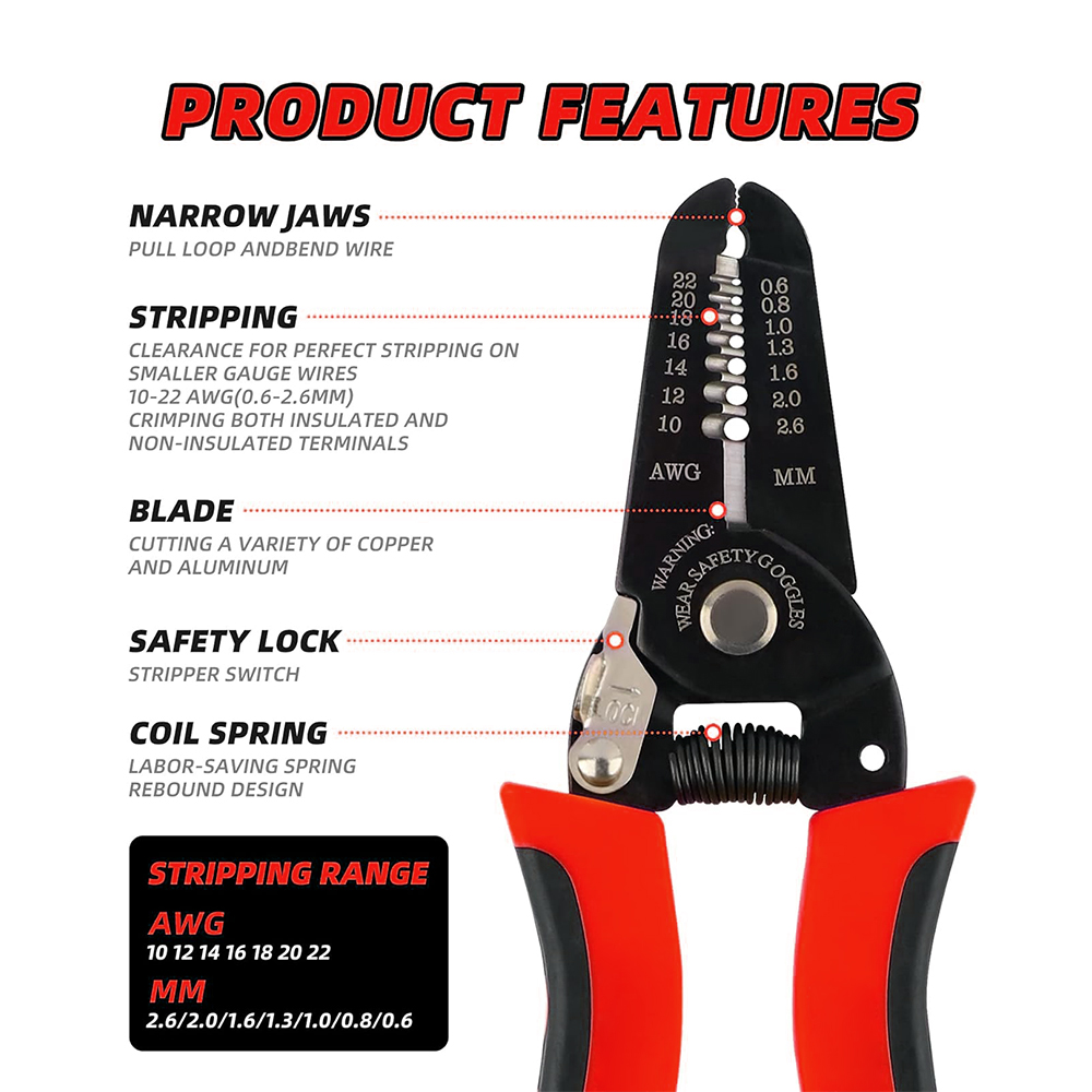 Cortador de Fios, Desencapador - Wire Stripper Cutter avaliação e preço