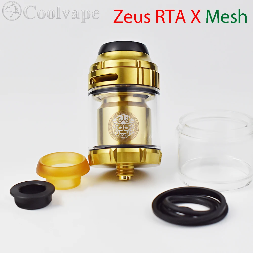 Atomizador Zeus RTA 25mm com D - Diy Vape Electronics avaliação e preço