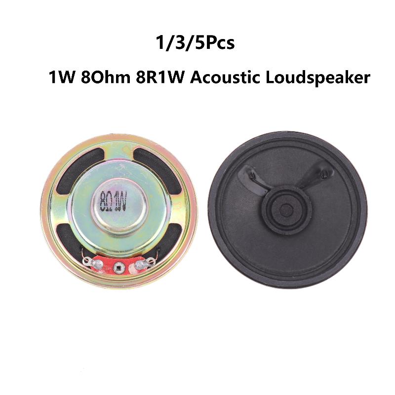 1/3/5 peças 1w 80hm 8r1w mini  - Arduino Diy Electronics avaliação e preço