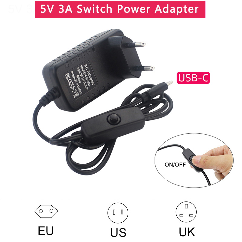 Fonte de Alimentação 5V 3A com - Raspberry Pi Zero avaliação e preço
