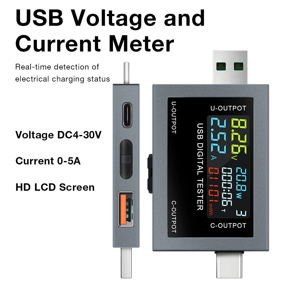 Testador de Carga USB Tipo-C D - Logic Analyzer Usb avaliação e preço
