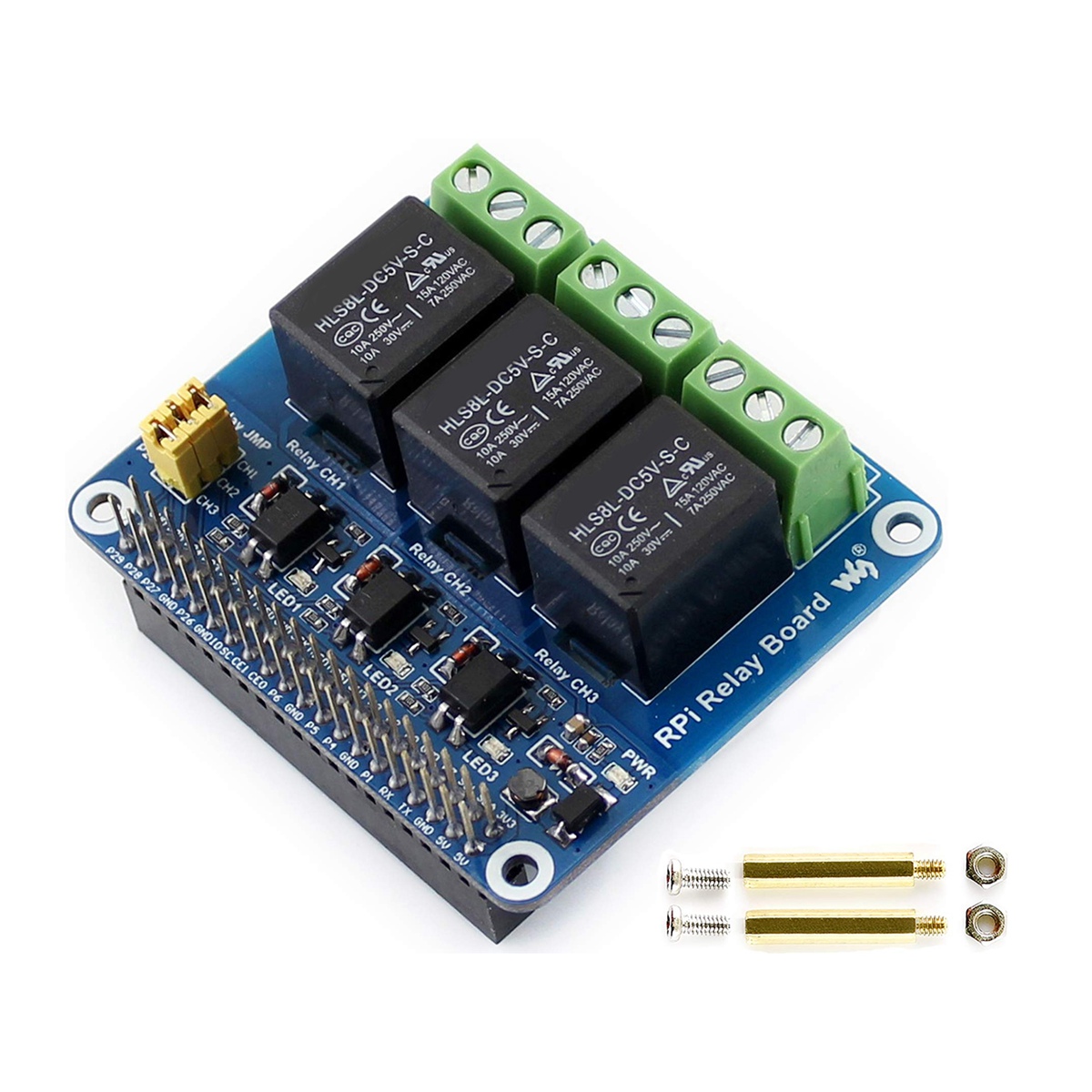 Módulo de Relé Waveshare 5V de - Raspberry Pi Zero avaliação e preço