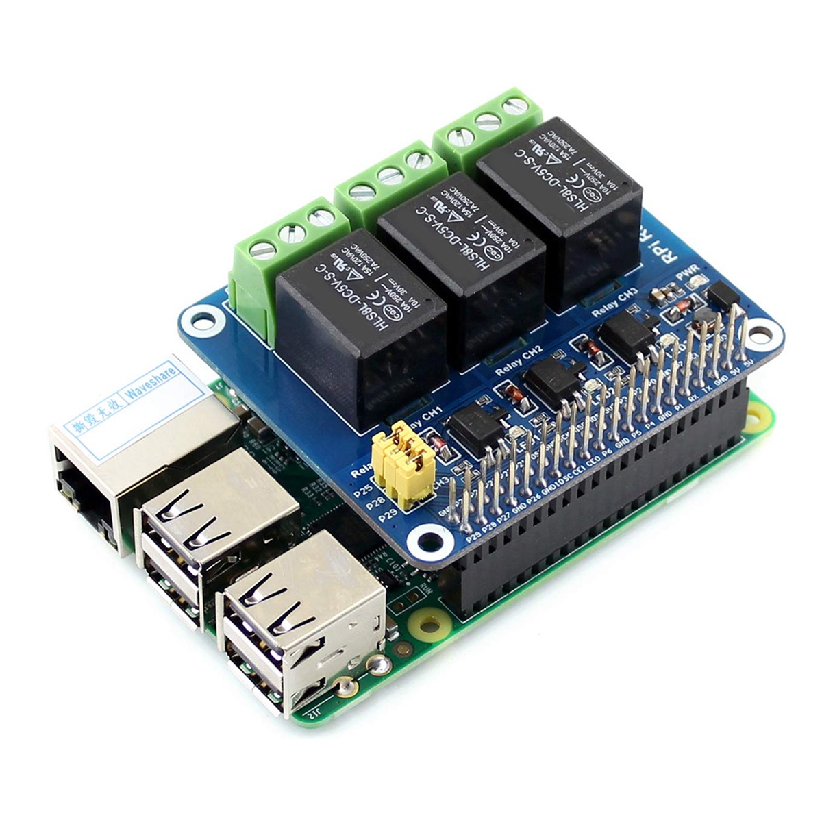 Módulo de Relé Waveshare 5V de - Raspberry Pi Zero avaliação e preço