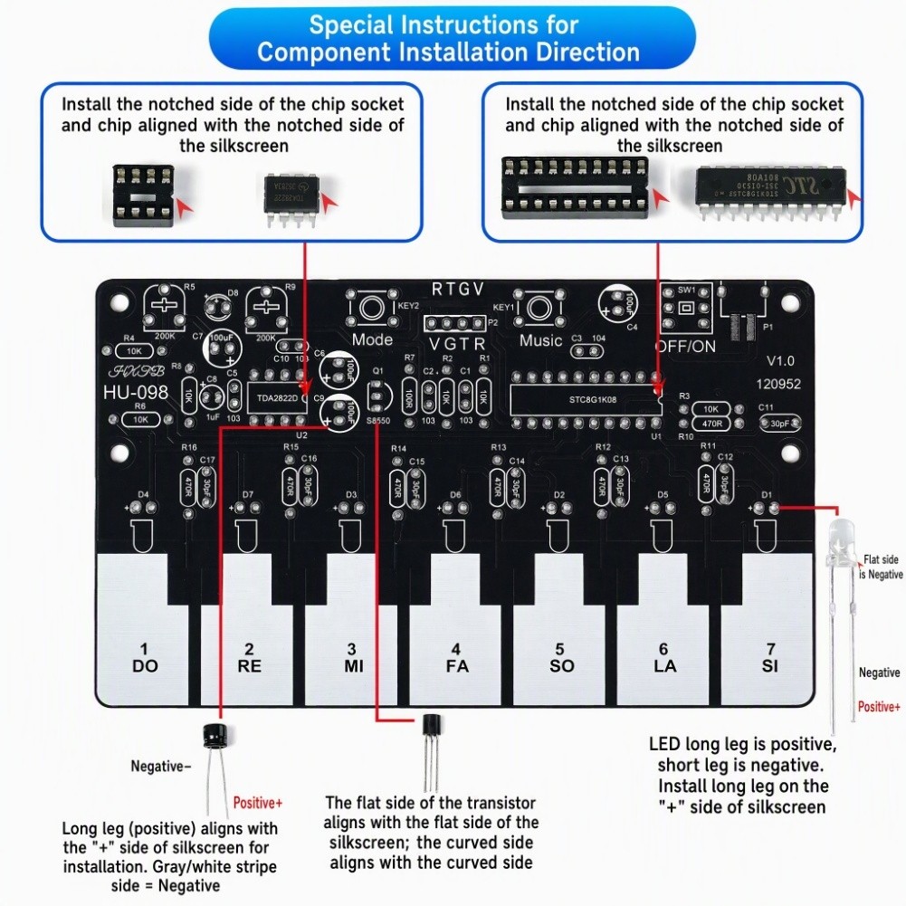 Kit DIY de Teclado Eletrônico  - Diy For Electronics avaliação e preço