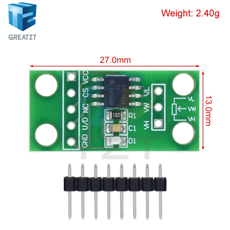 Módulo de potenciômetro digita - Arduino Diy Electronics avaliação e preço