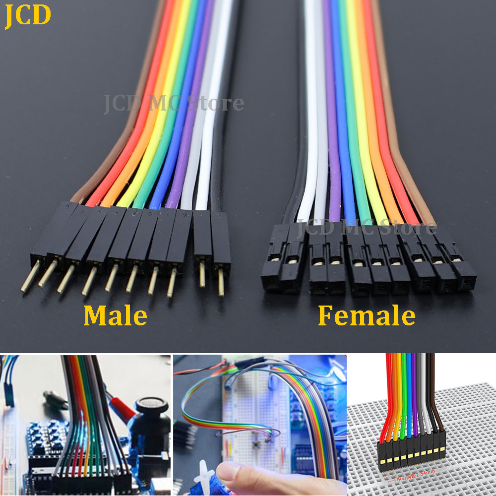 Cabo Jumper Dupont de 10 Pinos - Arduino Diy Electronics avaliação e preço